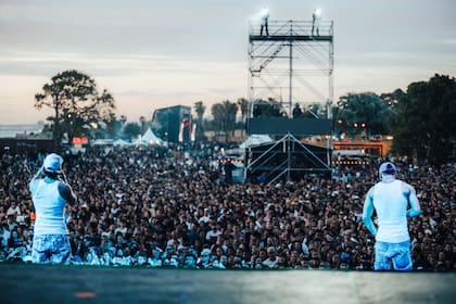 En el primer día del festival, los MYA subieron al Music Stage e interpretaron sus mejores canciones