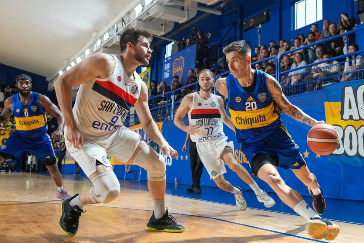 En el primer juego Boca le ganó a San Lorenzo en la Bombonerita, tras ir perdiendo gran parte del juego