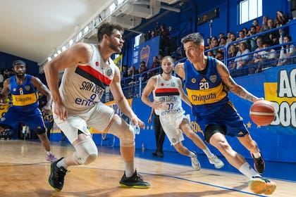 En el primer juego Boca le ganó a San Lorenzo en la Bombonerita, tras ir perdiendo gran parte del juego