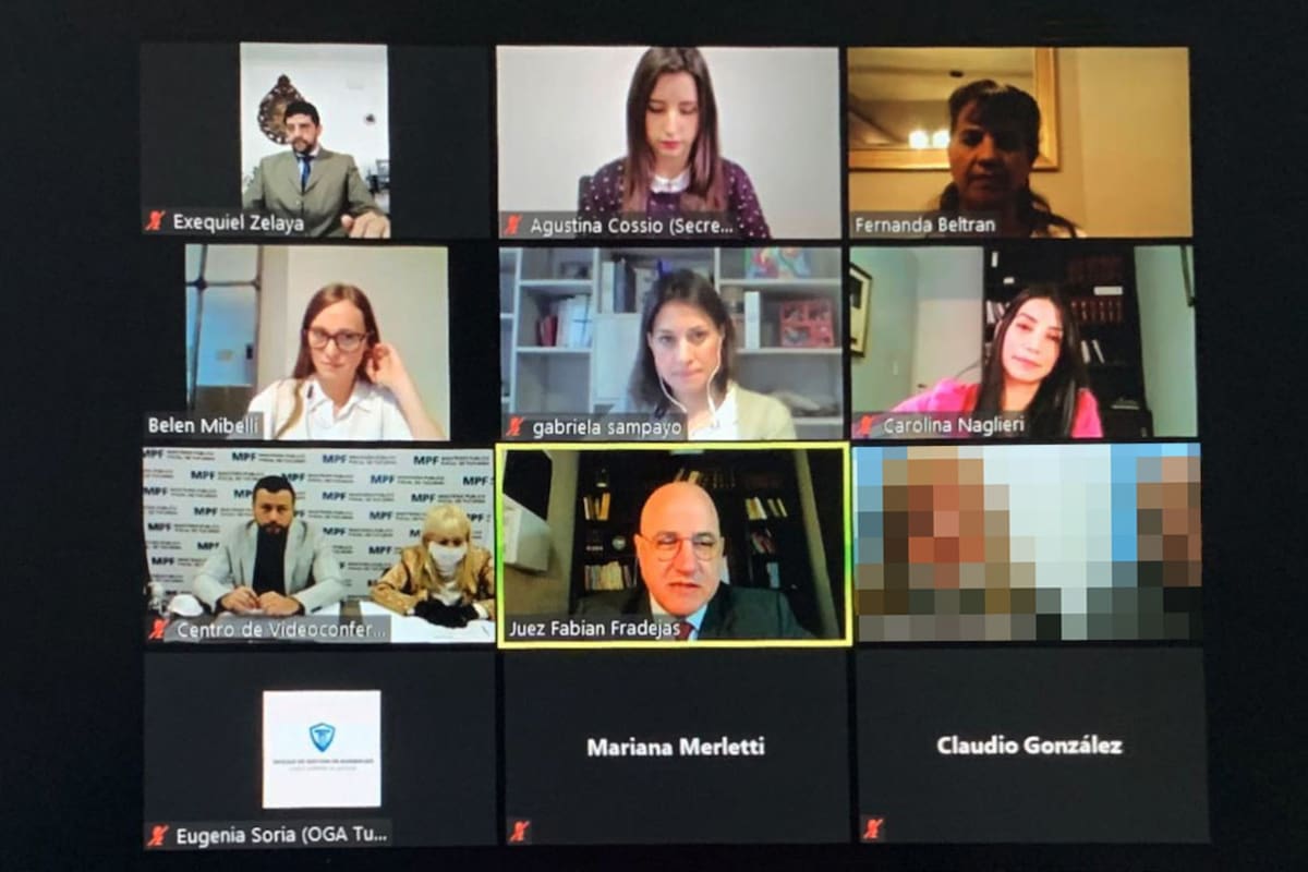 En el primer juicio realizado íntegramente por videoconferencia en Tucumán, un tribunal condenó a 11 años de cárcel a un hombre acusado de violar a una menor de edad