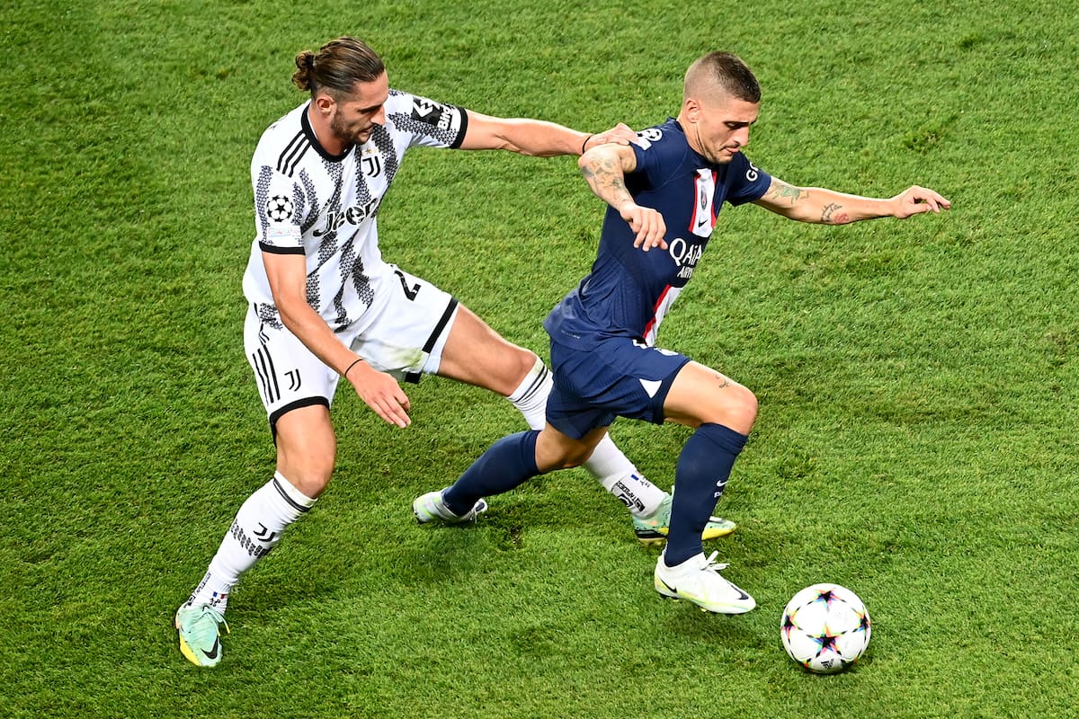 En el primer partido de la Champions League PSG le ganó a Juventus en el Parque de los Príncipes