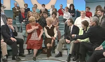 En el programa de Kilroy, Haney discutió con el famoso presentador y se peleó con otros invitados