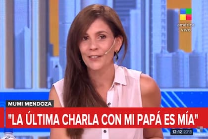En el programa Informados de todo, Mercedes Mendoza se emocionó al recordar a su padre Daniel: "Lo veo y lo sueño"