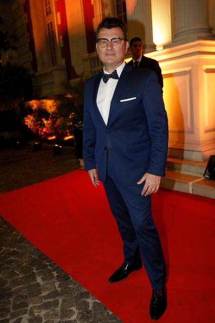 En el reality y en la vida real, Gabriel Oliveri compañero de Pampita en "El Hotel de los Famosos" y director de Marketing de Four Seasons Hotel Buenos Aires en La Mansión. Allí se organizó la recepción de la gala solidaria.