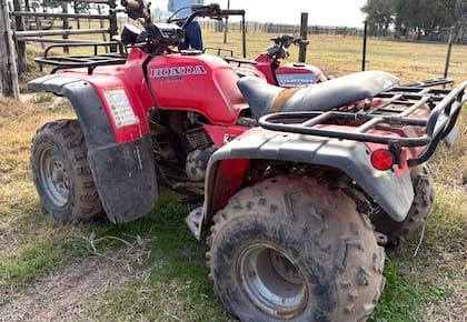 En el remate del 14 de agosto se vende un cuatriciclo Honda