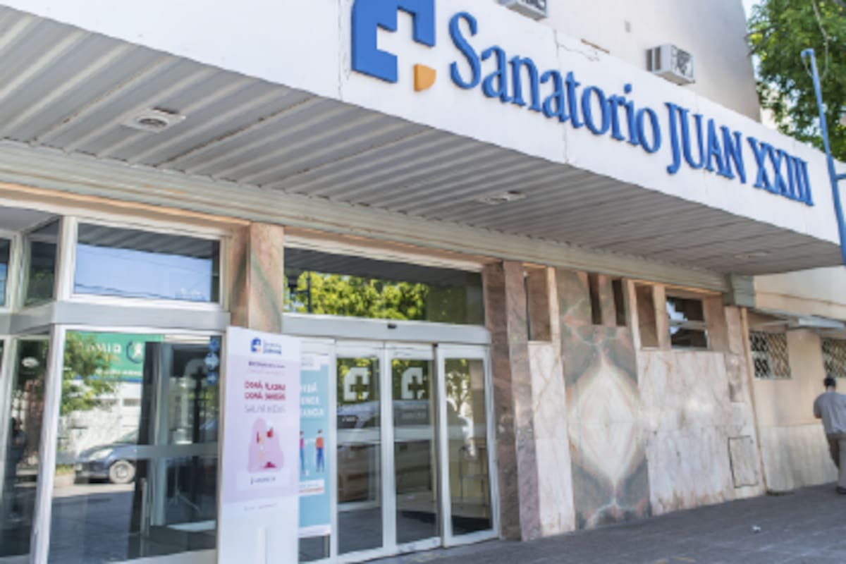 En el Sanatorio Juan XXIII, de General Roca, murió en 2012 una mujer que sufrió un aneurisma