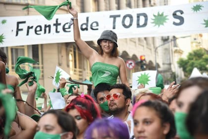 En el sector verde hay amplia presencia de organizaciones políticas y sindicales