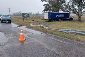 En el siniestro vial de la Ruta 2 murió un camionero de 50 años