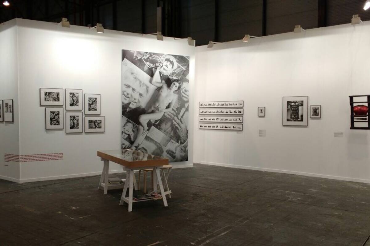 En el stand de la galería Rolf Art, el museo Reina Sofía mostró interés en obras de Liliana Maresca