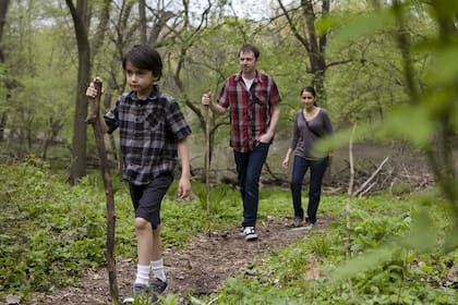 En el suburbio de Chicago hay muchos lugares para hacer senderismo
