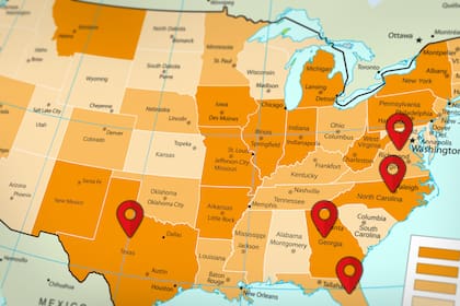 En el sur de Estados Unidos se concentra la mayor parte de la colaboración con ICE