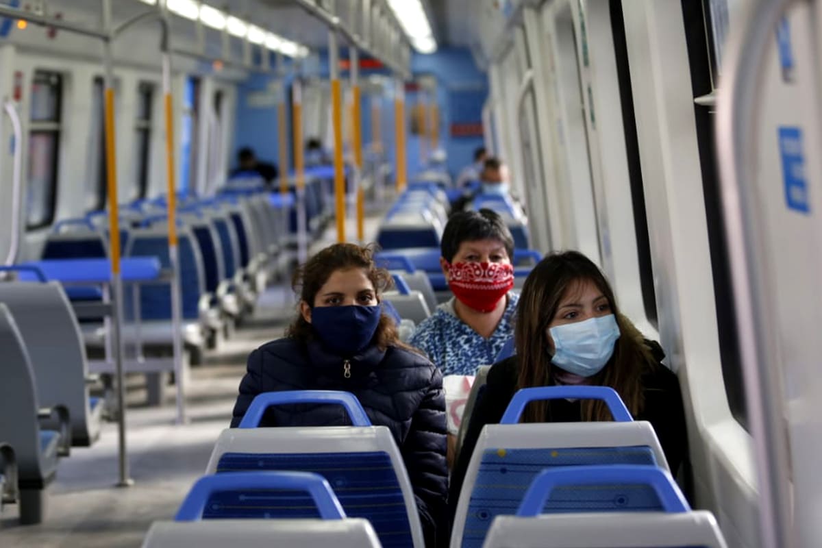 En el transporte público, los pasajeros respetaron la nueva normativa de llevar barbijos