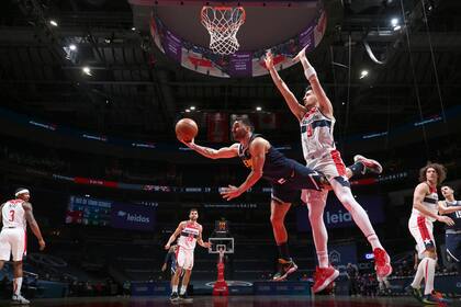 En el último cruce ante Washington Wizards, Facundo Campazzo concluyó con 14 puntos