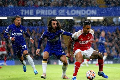 En el último duelo entre Chelsea y Arsenal, en el marco de la fecha 9 de la actual Premier League, empataron 2 a 2