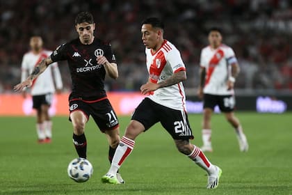 En el último duelo entre Huracán y River Plate, el Globo ganó 2 a 1 en condición de visitante, por la Copa de la Liga 2023