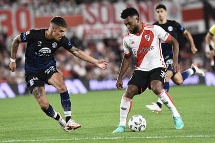 En el último duelo entre River Plate e Independiente Rivadavia, por la Copa de la Liga 2024, el Millonario ganó 2 a 0