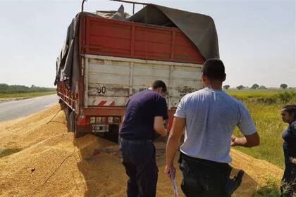 En el último paro de transportistas hubo denuncias de vandalismo