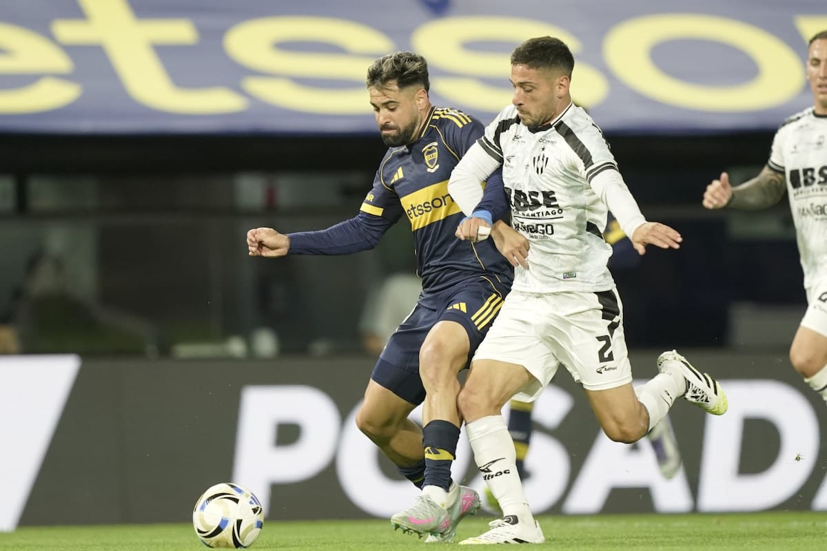 En el último partido entre Boca y Central Córdoba, por el Torneo Clausura 2025, empataron 2 a 2 en la Bombonera