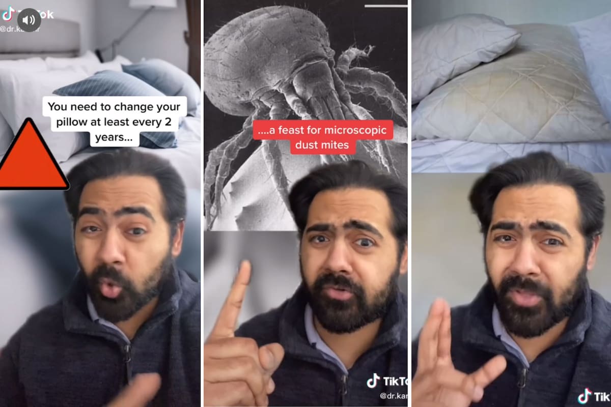 En el video, el profesional de la salud invita a hacer un pequeño experimento