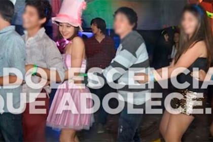 En el video se ve a Nahir Galarza junto a Fernando Pastorizzo en una foto