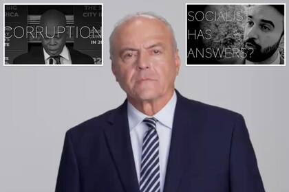 En el video, Sliwa sostuvo que con el apoyo de la gente construiría una Nueva York más segura y asequible