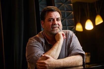 En el vip del Metropolitan, el actor se entusiasma al narrar el planteo pseudocientífico de Druk