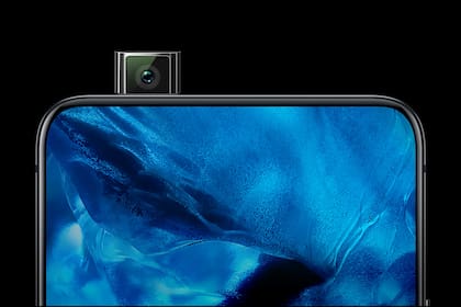 En el Vivo Nex, la cámara frontal se oculta dentro del teléfono cuando no está en uso