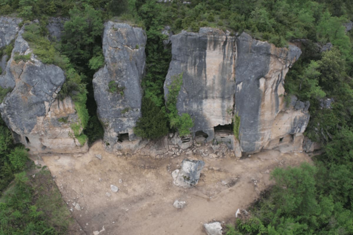 En esa época vivir en cuevas era común (Foto: GPAC, Grupo de investigación en Patrimonio Construido) Universidad del País Vasco)