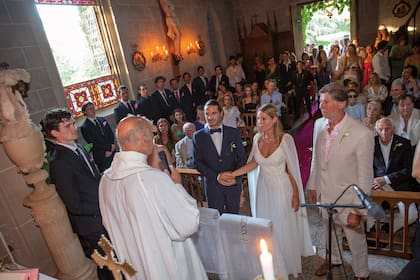 En esa misma capilla contrajeron matrimonio los padres de Agustina.