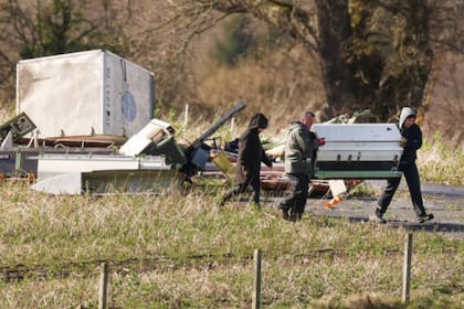 En Escocia lograron juntar agentes de todos lados para recuperar piezas y evidencias (Foto: Getty Images)