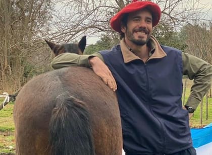 “En esos 11 meses en la cabaña aprendí una pila de cosas, pero lo más importante es que reafirmé mi pasión por los caballos", dice Álvaro Biderman