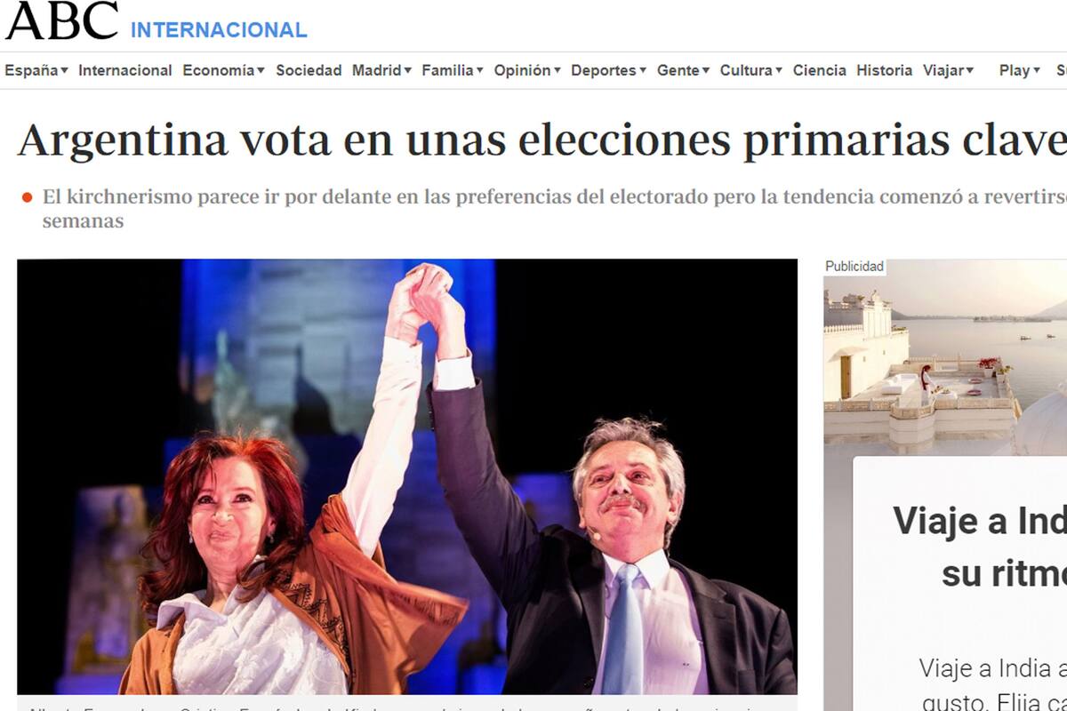 En España siguen las PASO argentinas