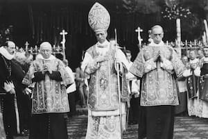 En esta imagen de archivo, una fotografía sin fechar del papa Pío XII