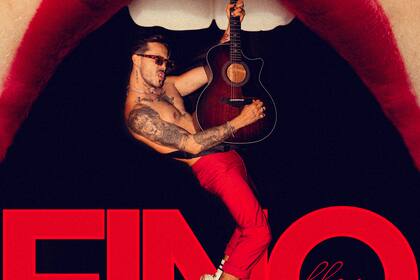 En esta imagen difundida por Warner Music Latina, la portada de "Fino", el primer álbum del cantante colombiano Llane como solista. (Warner Music Latina vía AP)