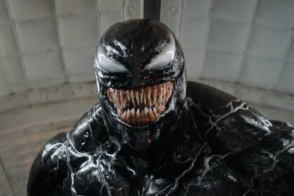 En esta imagen proporcionada por Sony Pictures, una escena de "Venom: The Last Dance". (Columbia-Sony Pictures vía AP)