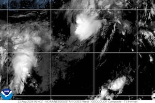 Tormenta tropical Hernán se forma en el Pacífico y otro sistema podría dejar fuertes lluvias en Hawái