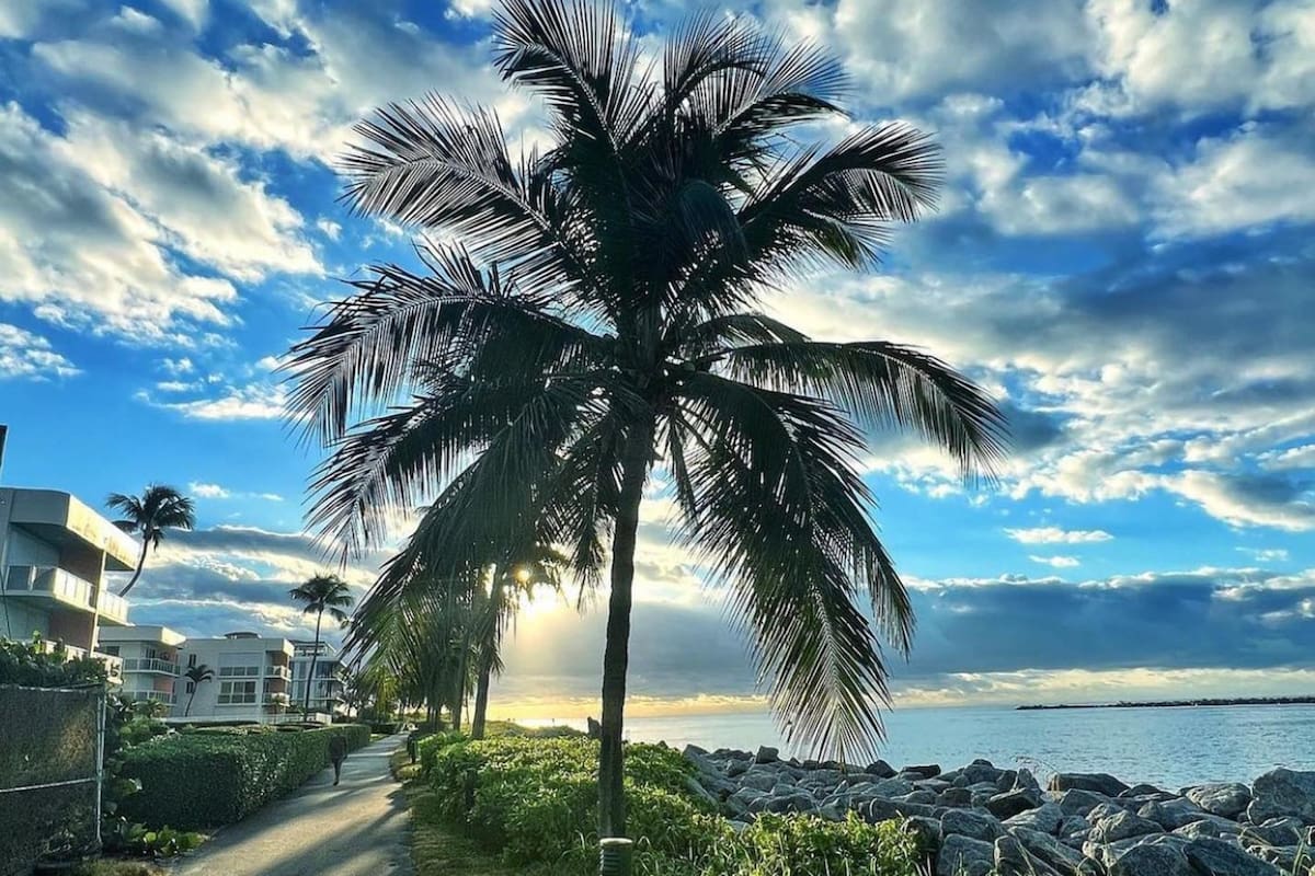 En esta isla se puede encontrar una de las mejores playas del condado de Palm Beach