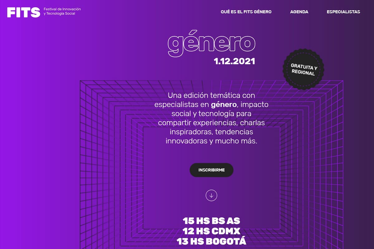 En esta nueva edición, el FITS pondrá foco en temáticas de género y contará con un evento híbrido con soporte digital y la posibilidad de asistir de forma presencial a la jornada del 1 de diciembre