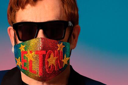 En esta portada proporcionada por Interscope Records "The Lockdown Sessions" de Elton John. (Interscope Records via AP)