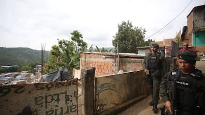 En esta zona de Cali hubo hace poco una masacre de cinco personas.
Foto: Juan Pablo Rueda