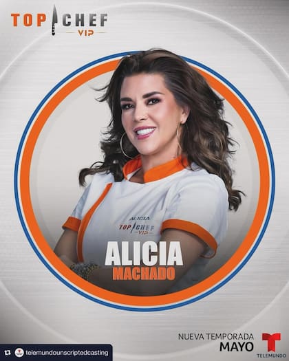 En este 2024, Alicia Machado tuvo su paso por Top Chef Celebrity