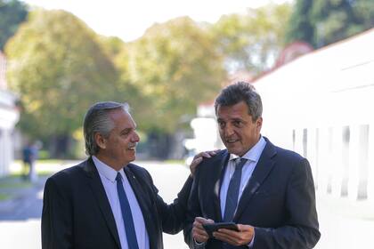 En este contexto, Alberto Fernández y Sergio Massa se reúnen en Olivos