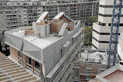 En este momento la edificación se encuentra en el estado que se ve en la foto