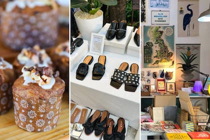 En estos paseos de compras se pueden encontrar decoración y comida navideña, indumentaria de autor y diseños de piezas únicas