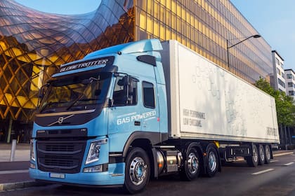 En Europa hay unos 3000 camiones impulsados a gas, mientras que en China ya circulan 300.000 unidades