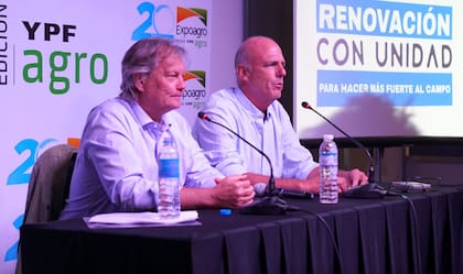 En Expoagro, Pereda lanzó oficialmente su candidatura para presidir la entidad en las elecciones previstas para septiembre próximo junto a Santos Zuberbühler
