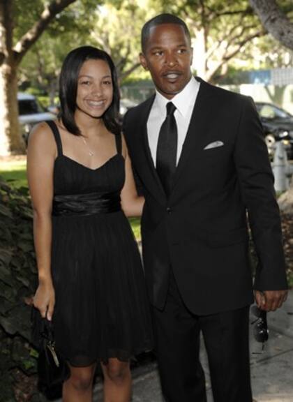 Jamie Foxx y su hija Corinne
