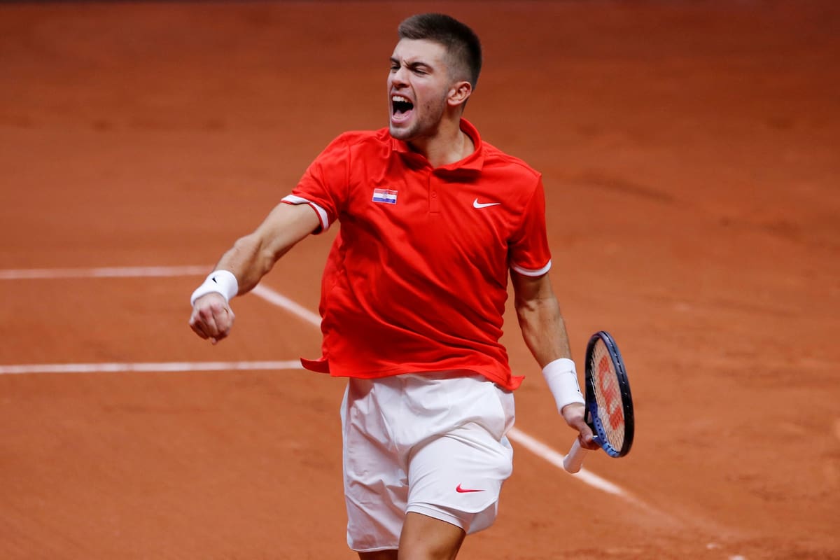 En febrero de 2020 el croata Borna Coric actuará por primera vez en el ATP de Buenos Aires.