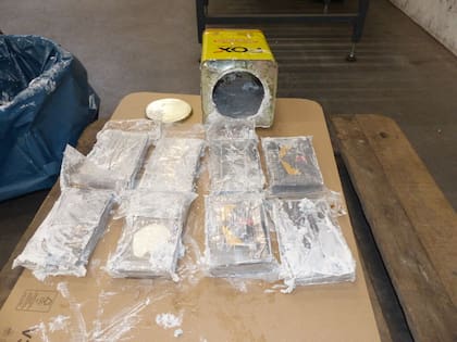 En febrero pasado se secuestraron tres cargamentos con un total de 27 toneladas de cocaína en Amberes y Hamburgo; habían salido del país por la Hidrovía