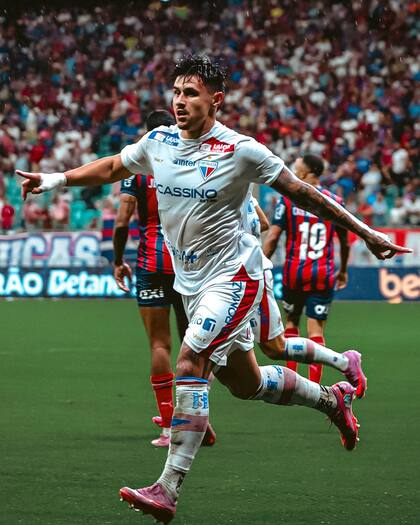 En Fortaleza, Bareiro aportó 11 goles y dos asistencias en 31 partidos